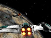 une photo d'Ã©cran de Star Wars - Rebel Assault 2 sur Sony Playstation